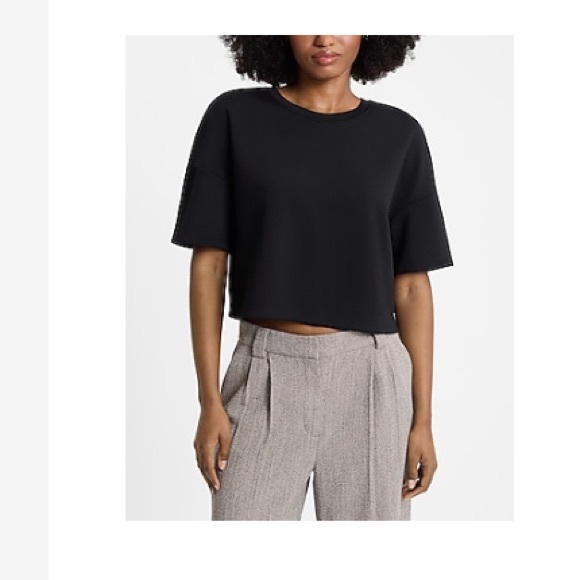 Express Short Sleeve Sweatshirt Tee - Picture 5 of 5